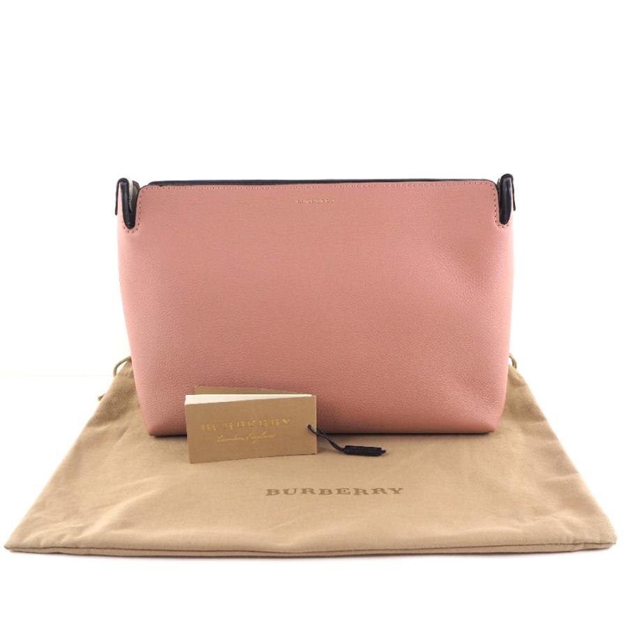 BURBERRY（バーバリー） MEDIUM CLUTCH 4076688 1 クラッチバッグ 牛革