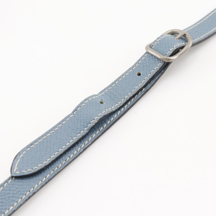 HERMES（エルメス） アメリ □E ショルダーバッグ クシュベル ブルー