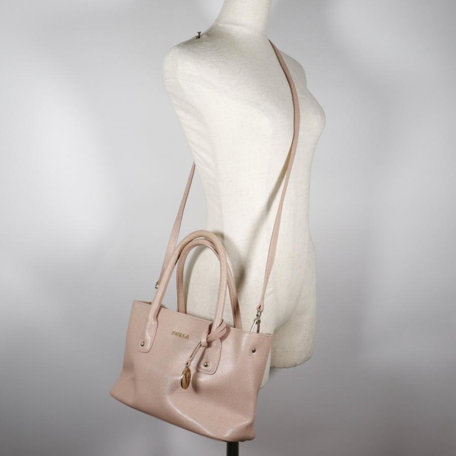 FURLA（フルラ） 2WAYショルダー ハンドバッグ レザー ピンク 