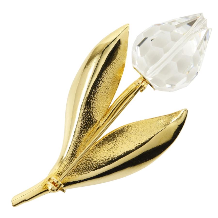 SWAROVSKI（スワロフスキー） チューリップ ブローチ クリスタル