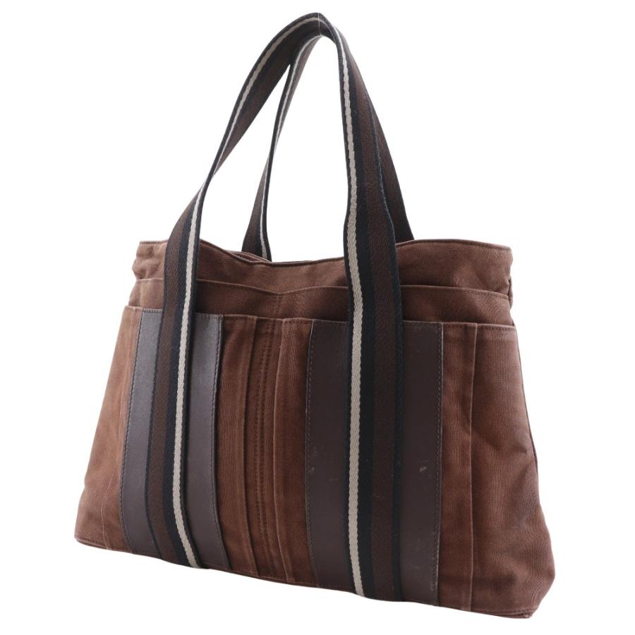 HERMES（エルメス） トロカホリゾンタルMM トートバッグ コットン 