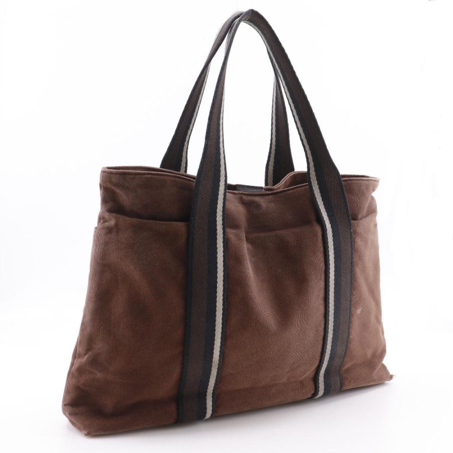HERMES（エルメス） トロカホリゾンタルMM トートバッグ コットン 