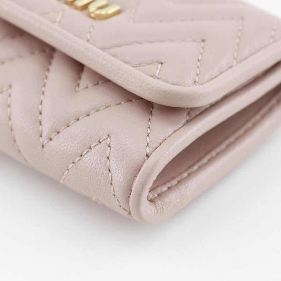 miu MIUMIU ミュウミュウ マテラッセ 5PG222 キーケース レザー miu MIUMIU ミュウミュウ マテラッセ 5PG222 キーケース レザー
