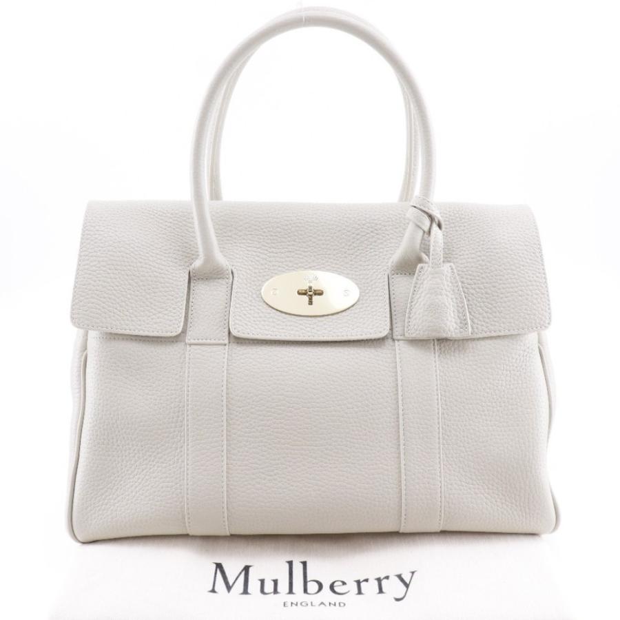 Mulberry ホワイト　バッグ Mulberry（マルベリー） ベイズウォーター Bayswater HH6592/736W160