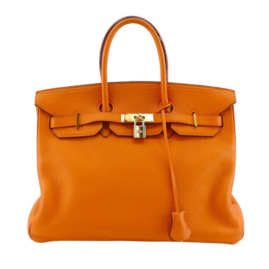 HERMES（エルメス） バーキン35 □G ハンドバッグ トリヨンクレマンス 