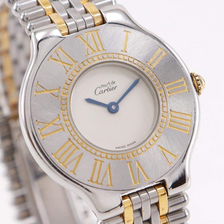 Cartier（カルティエ） マスト21 W10050F4 腕時計 SS×YG シルバー