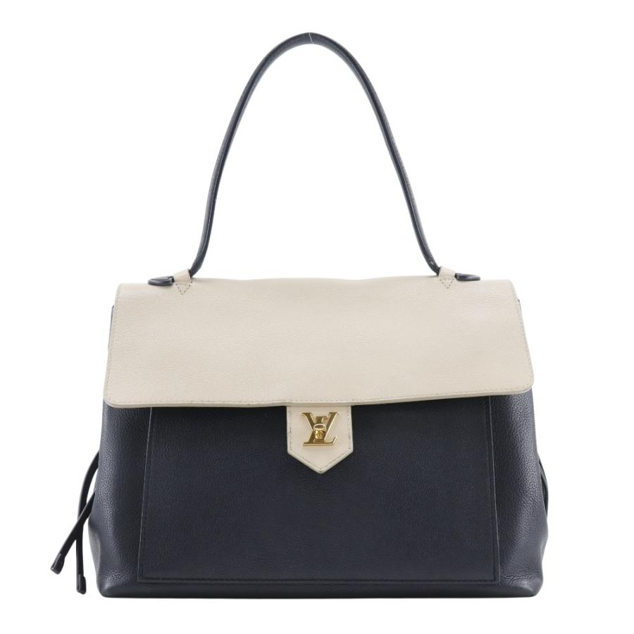 LOUIS VUITTON ルイ・ヴィトン ロックミーMM M50191 カーフ 黒/ベージュ トートバッグ LOUIS VUITTON（ルイ・ヴィトン） ロックミーMM M50191 トートバッグ