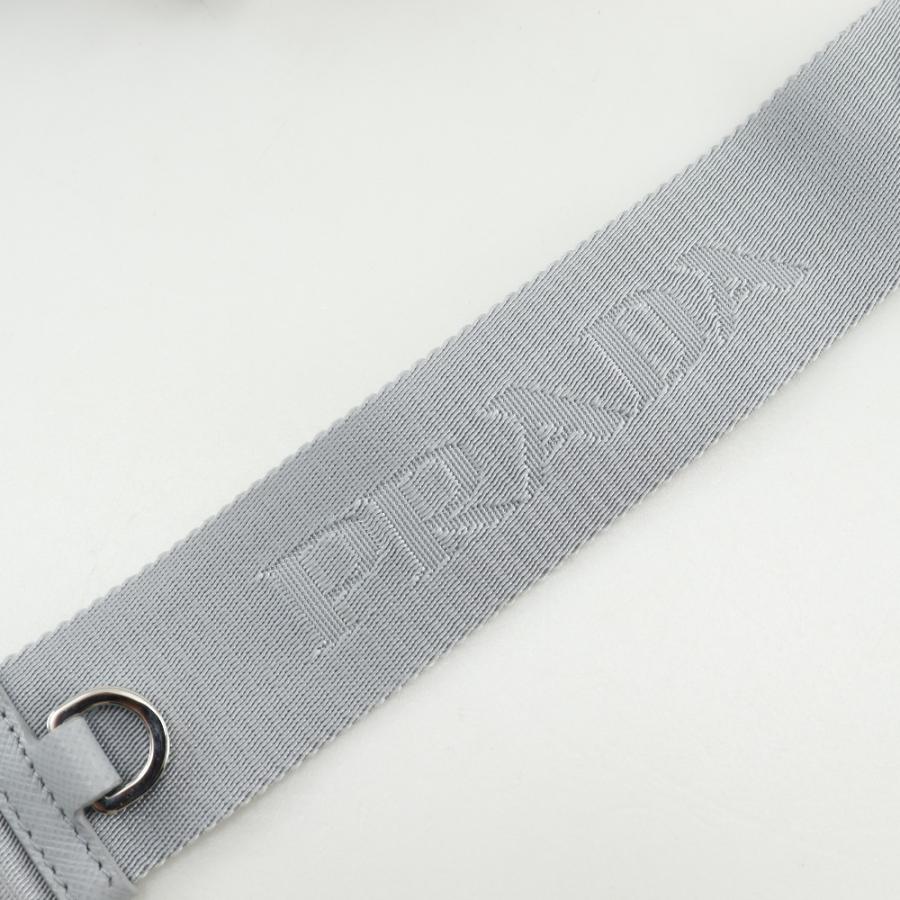 【PRADA】プラダ リエディション 2005 2WAYショルダー 1BH204 ナイロン FIORDALISO グレー レディース ショルダーバッグ PRADA プラダ リエディション 2005 2WAYショルダー 1BH204 ナイロン