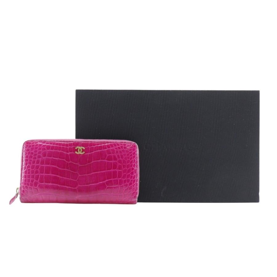 CHANEL（シャネル） ラウンドファスナー ココマーク 長財布