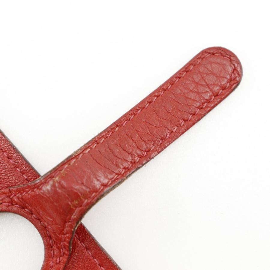 HERMES エルメス ドゴンGM □R 長財布 トリヨンクレマンス 赤