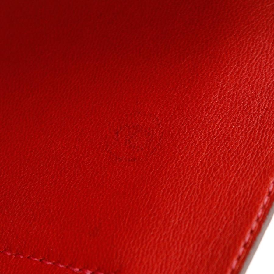 HERMES（エルメス） ドゴンGM □R 長財布 トリヨンクレマンス 赤