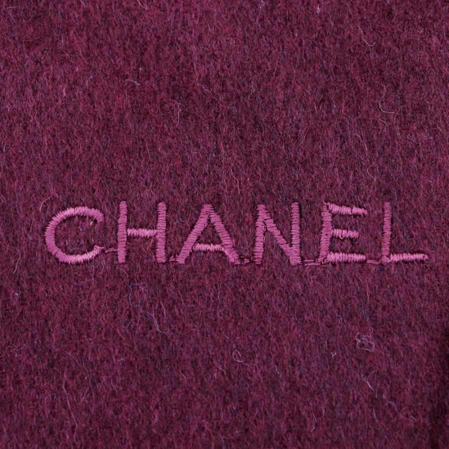 シャネル　カシミア　マフラー CHANEL シャネル 秋冬コレクション カシミヤ＆ウール マフラー