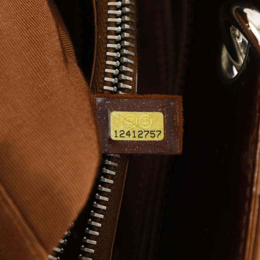 CHANEL シャネル グランドショッピングトート GST マトラッセ A50995 トートバッグ エナメル ブロンズ レディース【I111526008】中古の画像