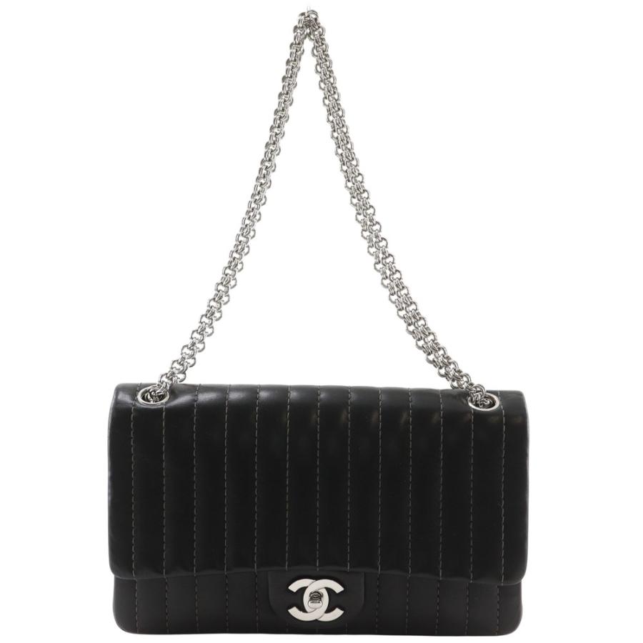 【CHANEL】シャネル マドモアゼル チェーンショルダー カーフ 黒 レディース ショルダーバッグ CHANEL（シャネル） マドモアゼル チェーンショルダー ショルダー