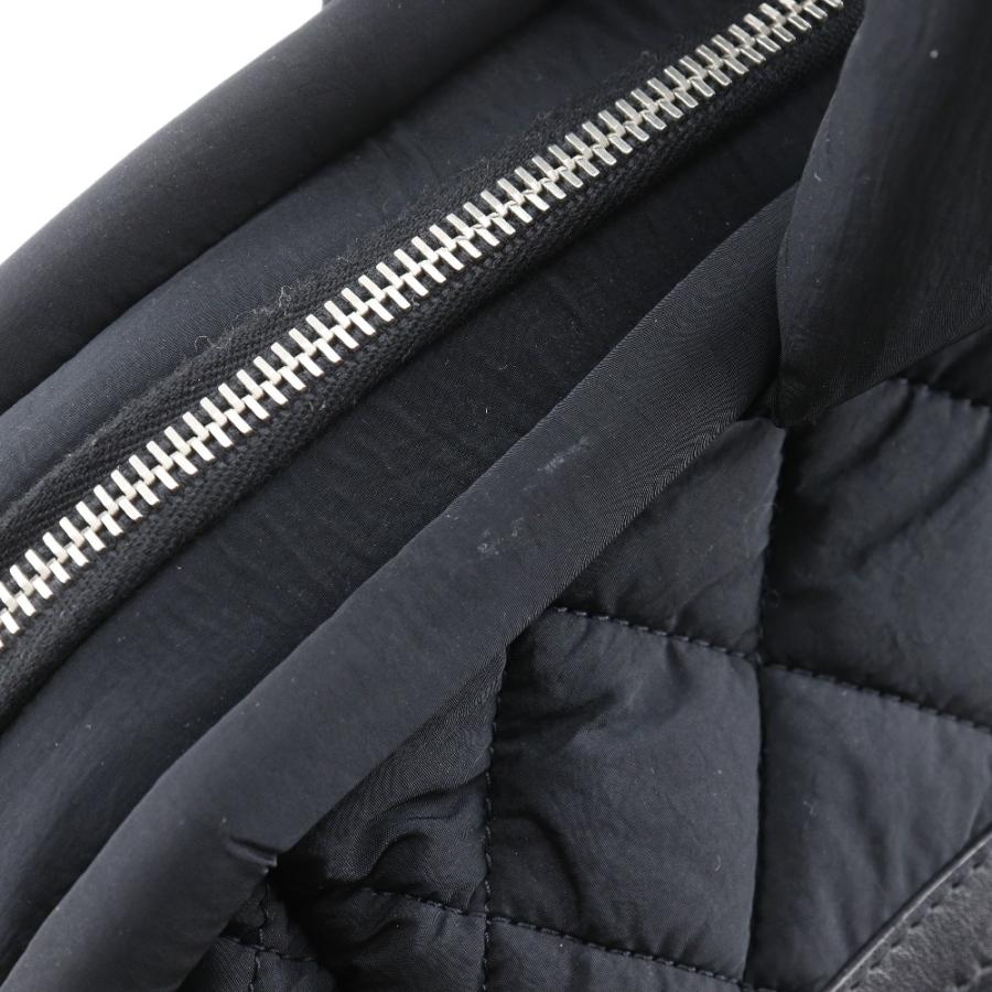 CHANEL シャネル コココクーン キルティング A47205 ボストンバッグ ナイロン 黒 レディース【I111526021】中古の画像