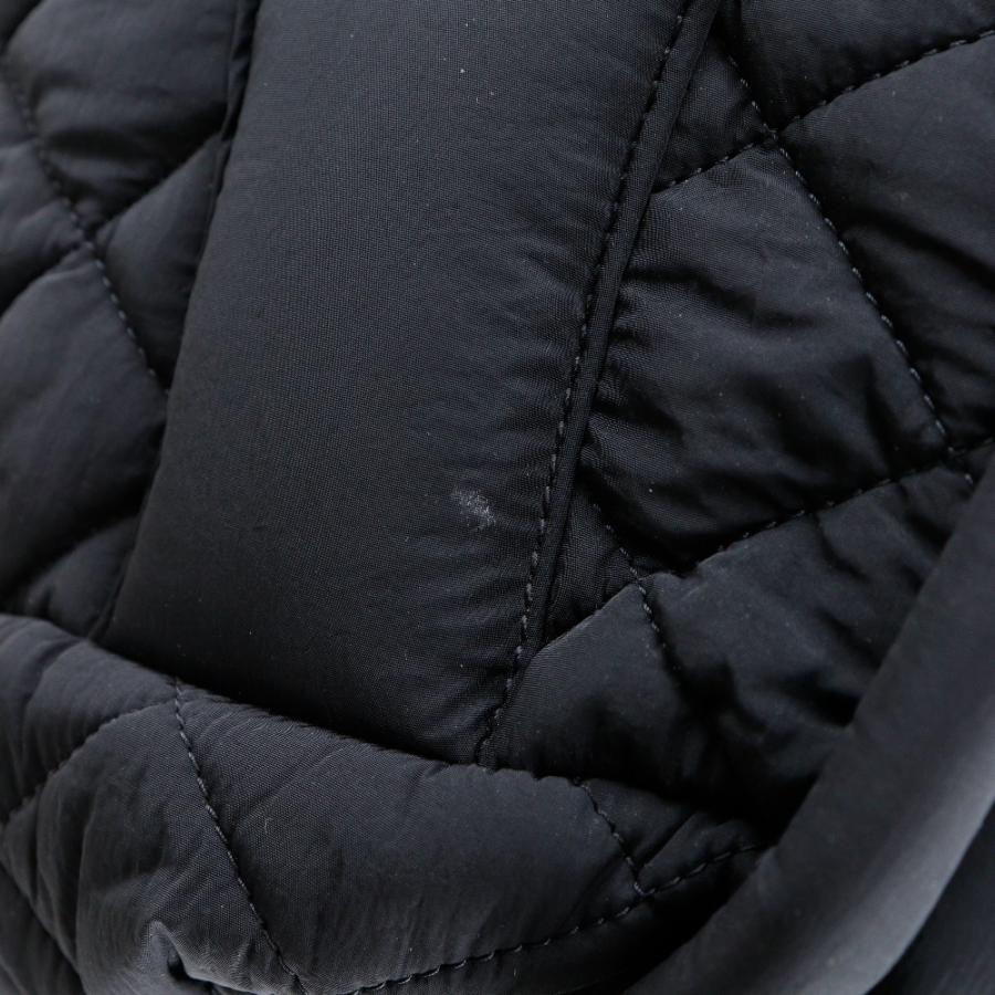 CHANEL シャネル コココクーン キルティング A47205 ボストンバッグ ナイロン 黒 レディース【I111526021】中古の画像