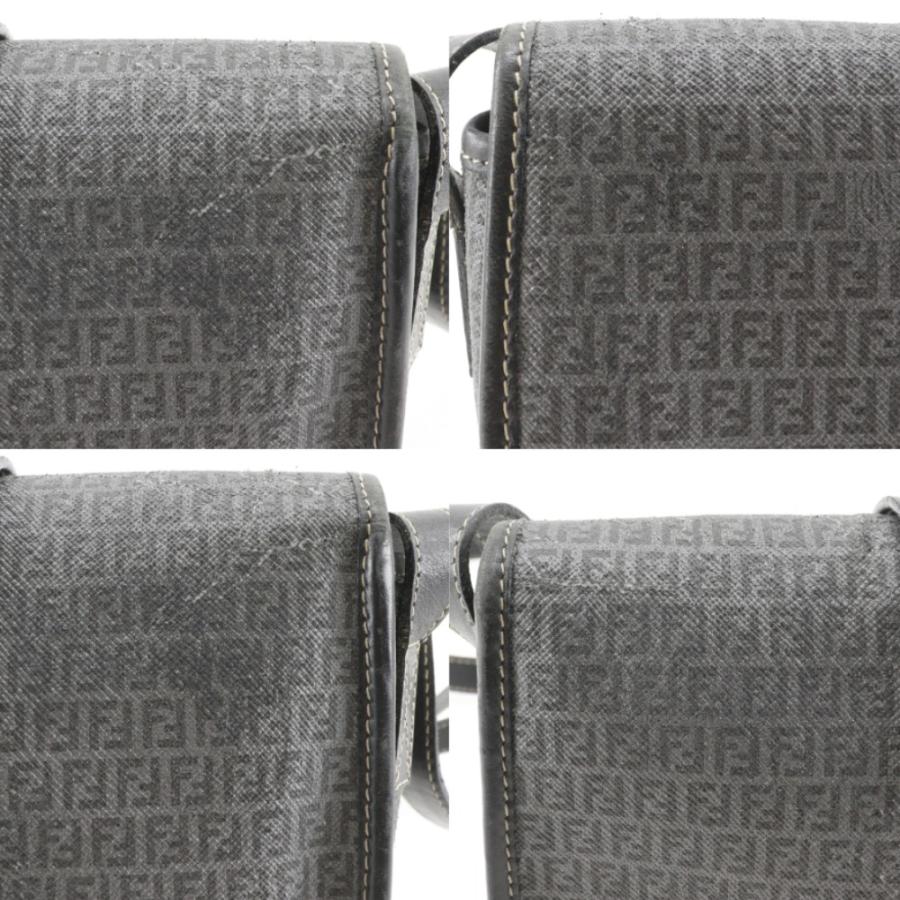 【FENDI】フェンディ ズッキーノ ポシェット PVC グレー レディース ショルダーバッグ FENDI（フェンディ） ズッキーノ ポシェット ショルダーバッグ PVC