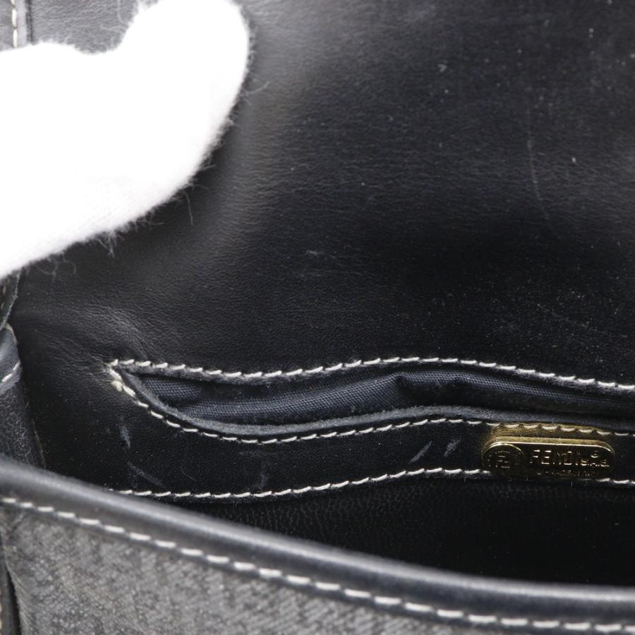 【FENDI】フェンディ ズッキーノ ポシェット PVC グレー レディース ショルダーバッグ FENDI（フェンディ） ズッキーノ ポシェット ショルダーバッグ PVC
