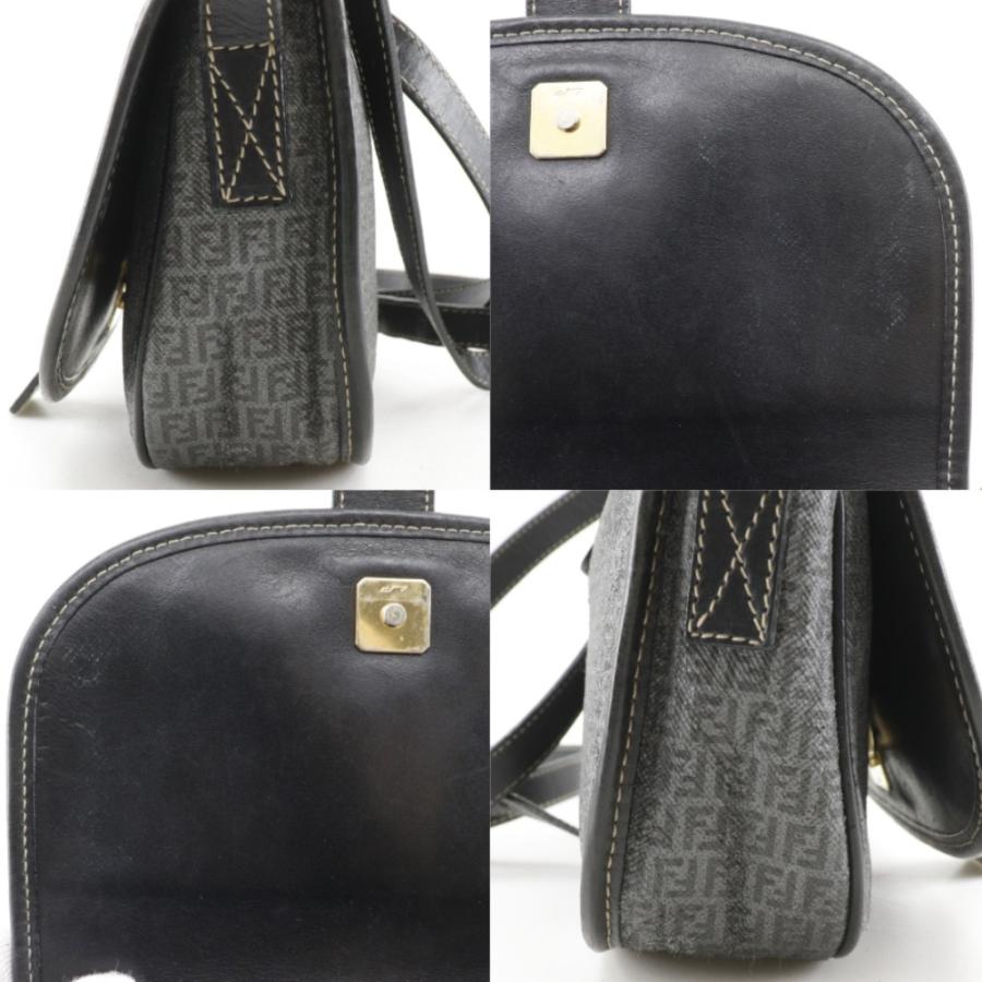 【FENDI】フェンディ ズッキーノ ポシェット PVC グレー レディース ショルダーバッグ FENDI（フェンディ） ズッキーノ ポシェット ショルダーバッグ PVC