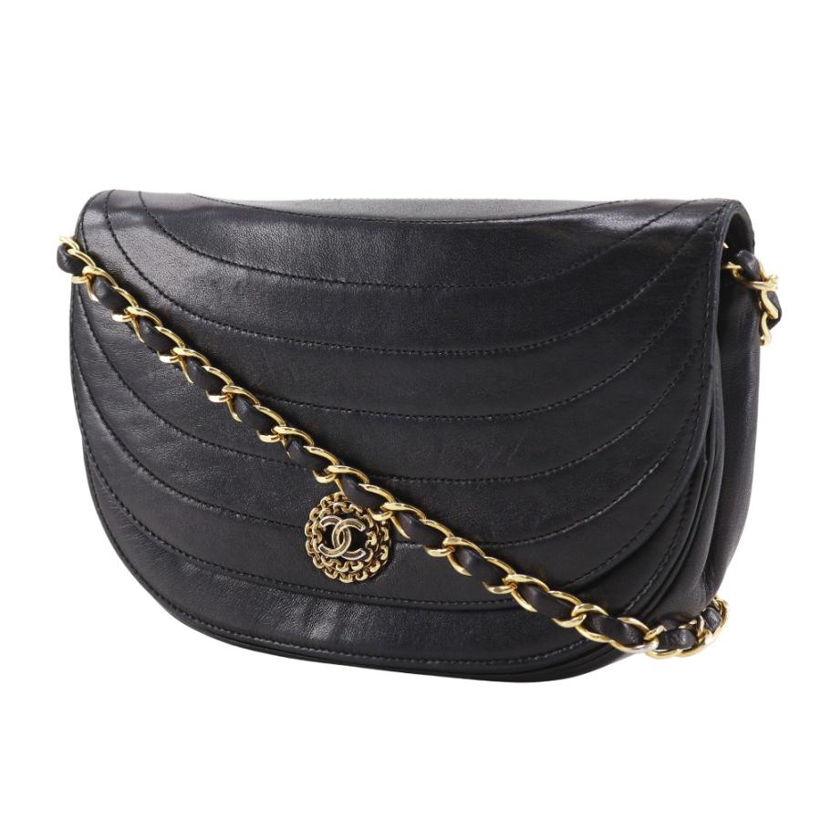 CHANEL（シャネル） ハーフムーンチェーンショルダー ヴィンテージ 