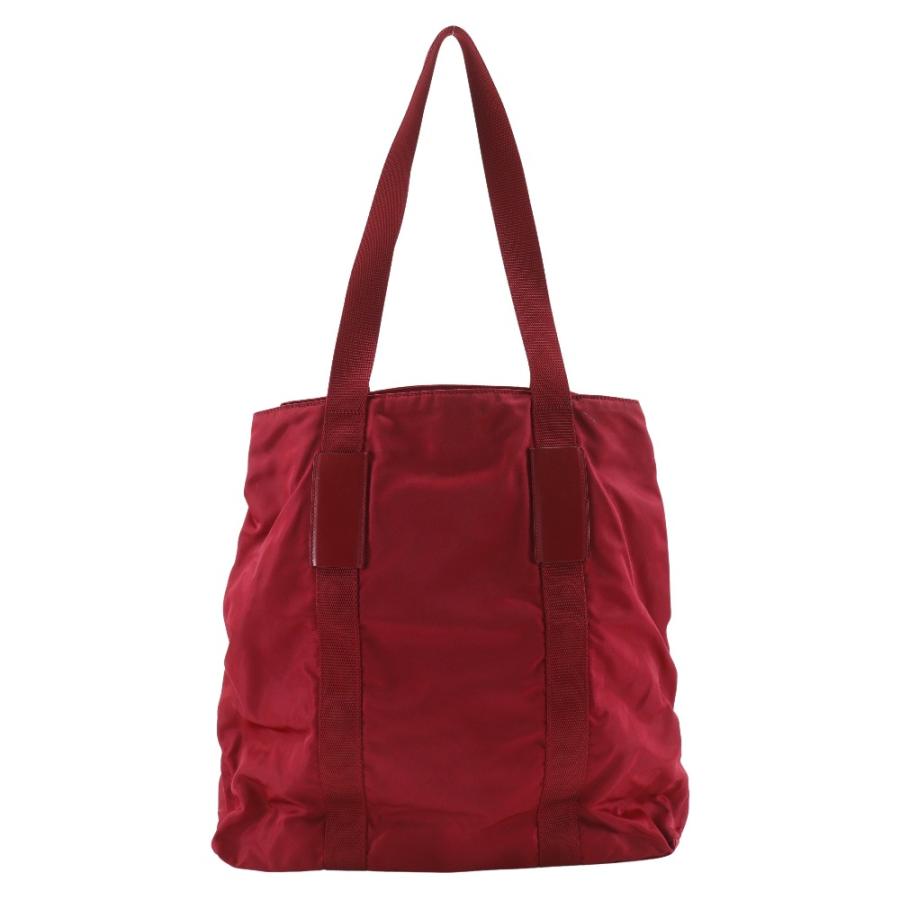 PRADA（プラダ） B10310 トートバッグ ナイロン 赤 レディース