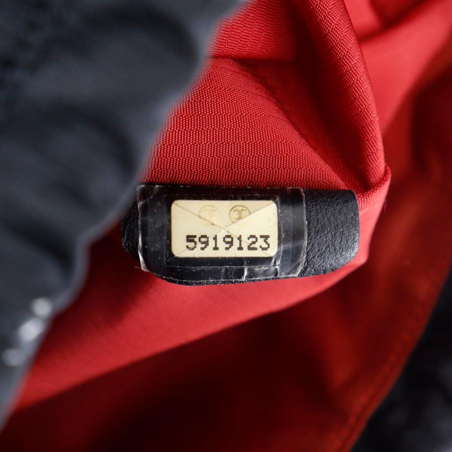 CHANEL（シャネル） トラベルライン 巾着 ポーチ ナイロン 黒