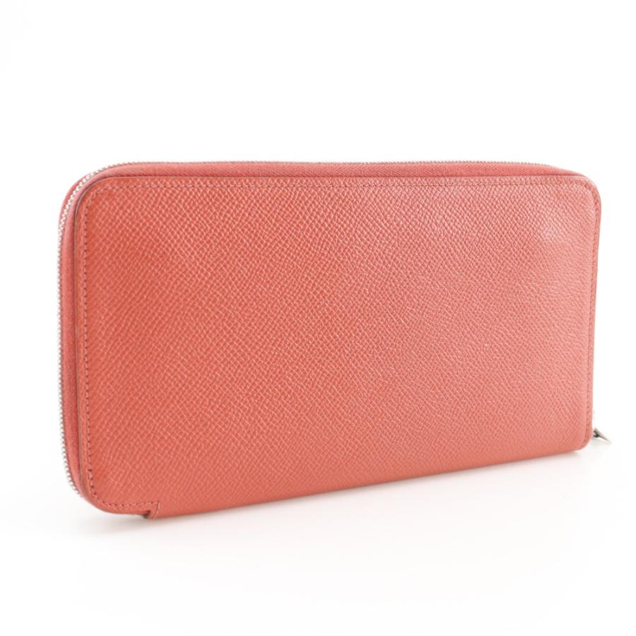 【HERMES】エルメス アザップロング シルクイン ヴォーエプソン ローズジャイプール ピンク □Q レディース 長財布 HERMES（エルメス） アザップロング シルクイン □Q 長財布 ヴォー