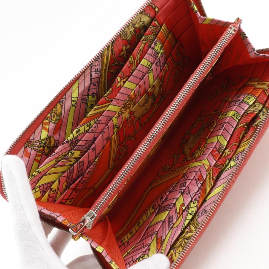 HERMES（エルメス） アザップロング シルクイン □Q 長財布 ヴォー