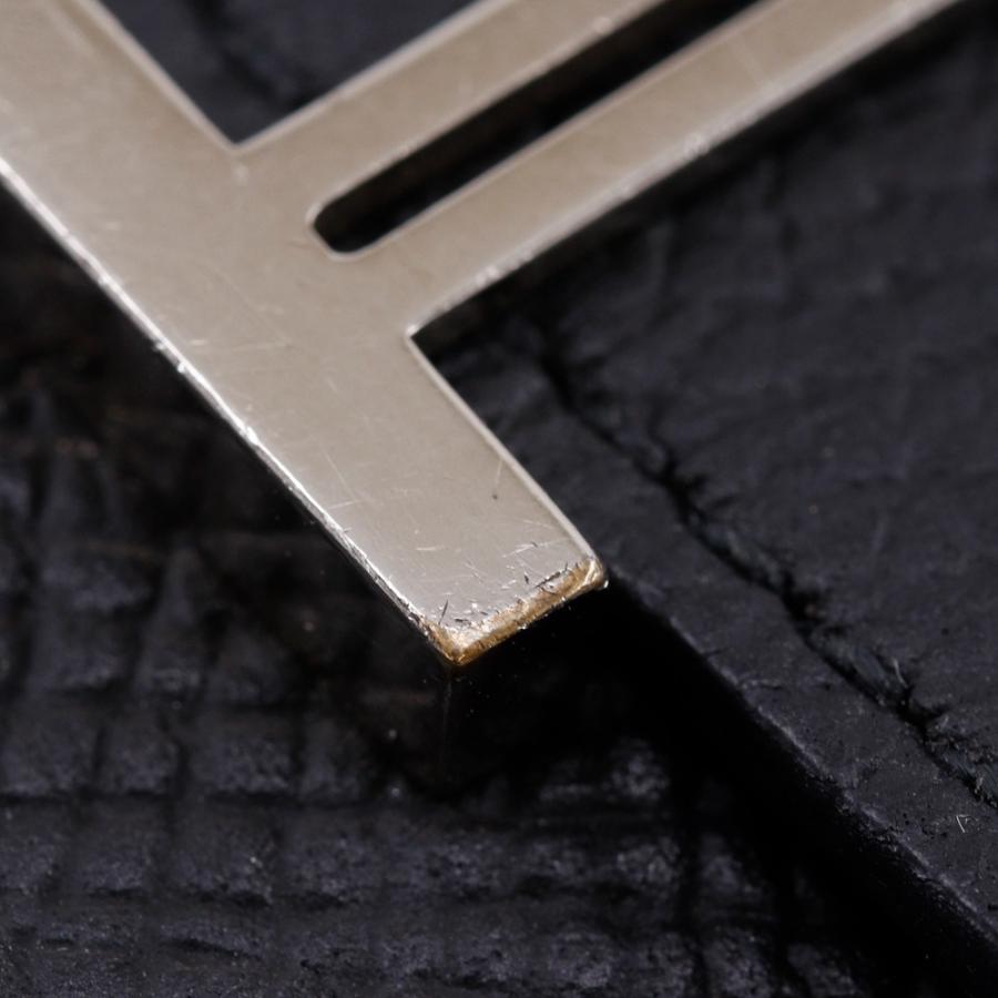 HERMES エルメス ベアンスフレ X 長財布 ヴォーエプソン 黒 ユニセックス【I111526087】中古の画像
