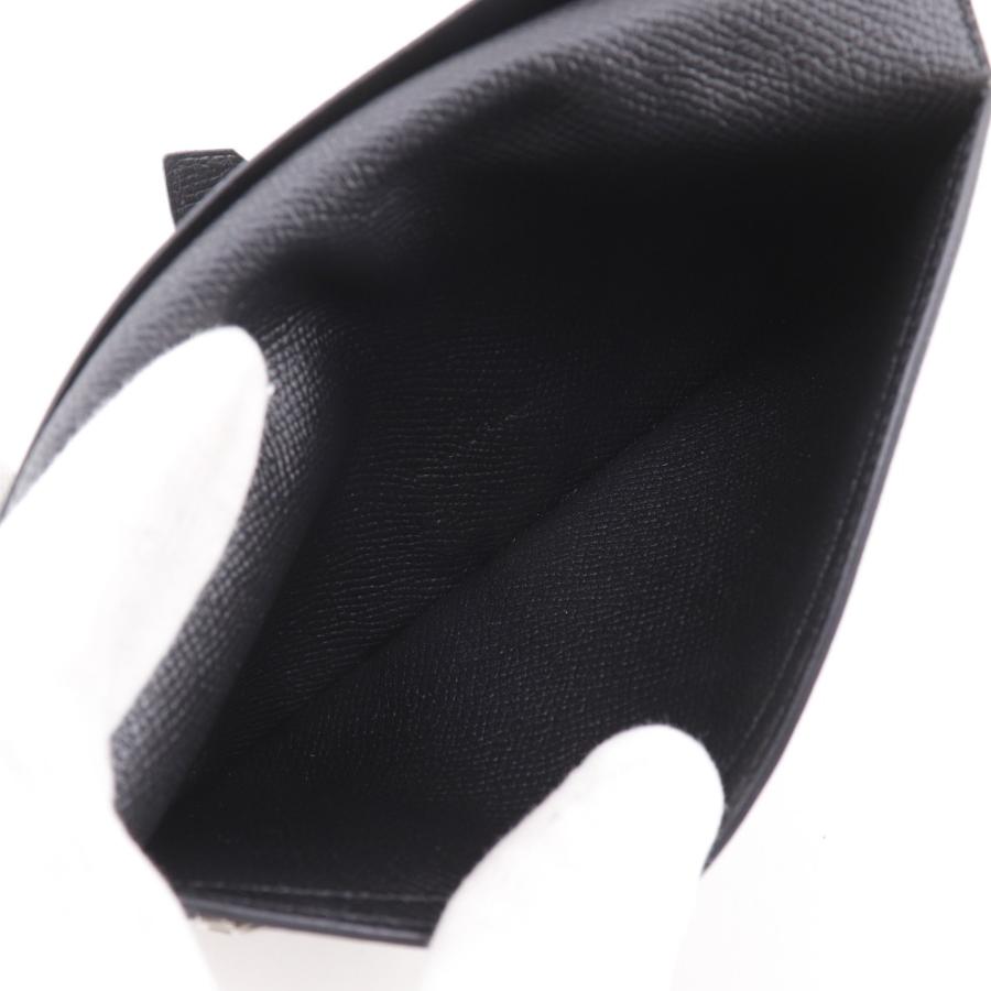 HERMES エルメス ベアンスフレ X 長財布 ヴォーエプソン 黒 ユニセックス【I111526087】中古の画像