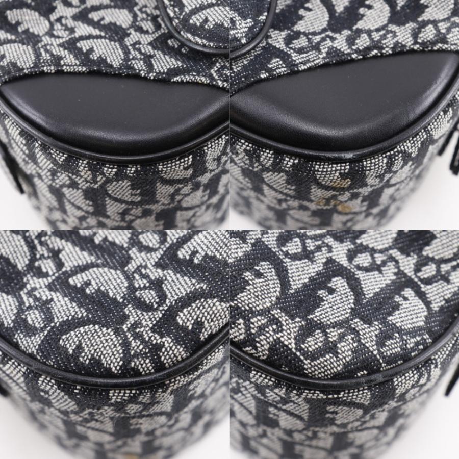 Dior クリスチャンディオール ダブルサドルバッグ トロッター