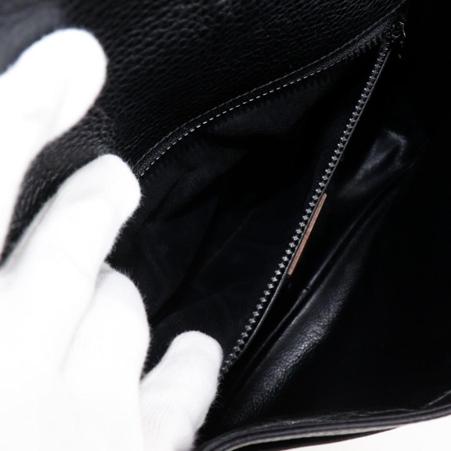 【CELINE】セリーヌ オールドセリーヌ ヴィンテージ カーフ 黒 ユニセックス ショルダーバッグ CELINE（セリーヌ） オールドセリーヌ ヴィンテージ ショルダーバッグ