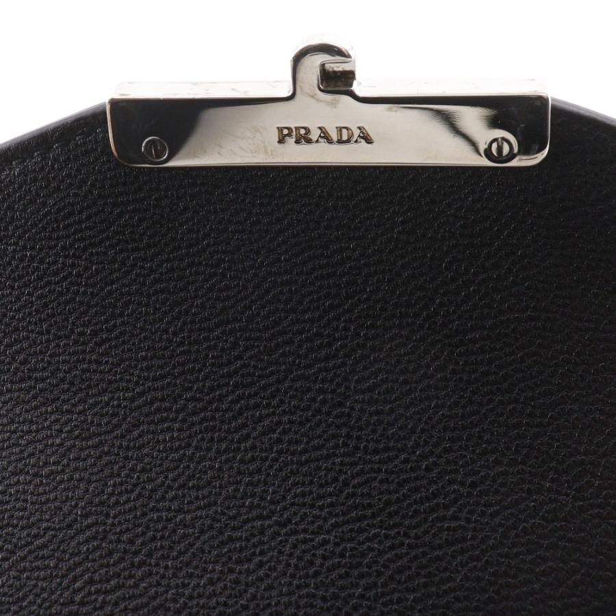 PRADA プラダ 2WAYクラッチ BN924K ショルダーバッグ サフィアーノ 赤/オレンジ レディース【I111526105】中古_11