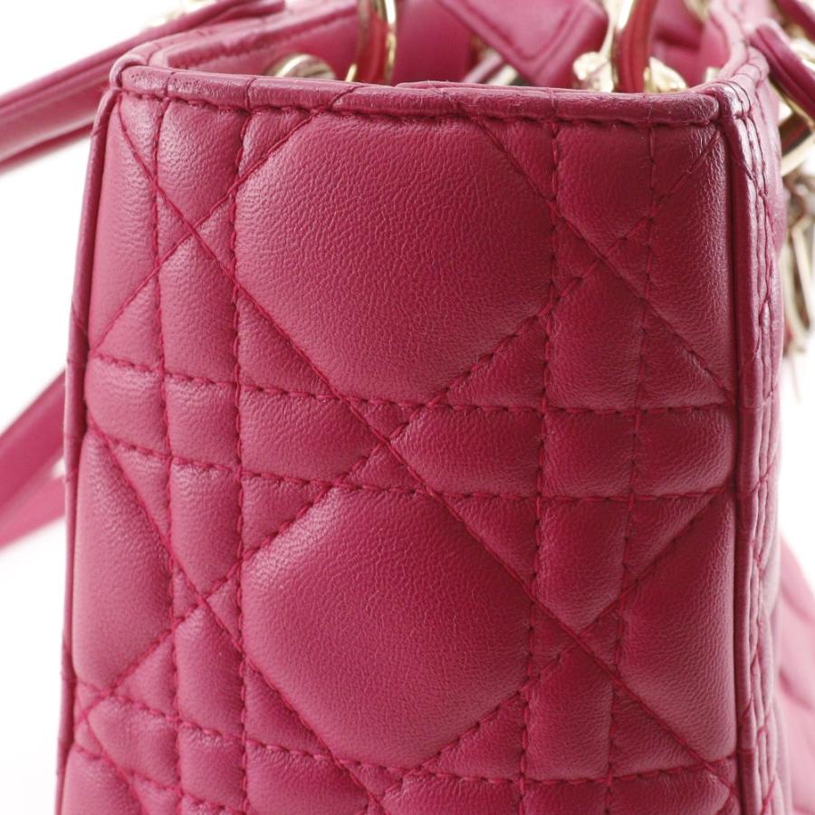 Dior クリスチャンディオール レディディオール ミディアム カナージュ