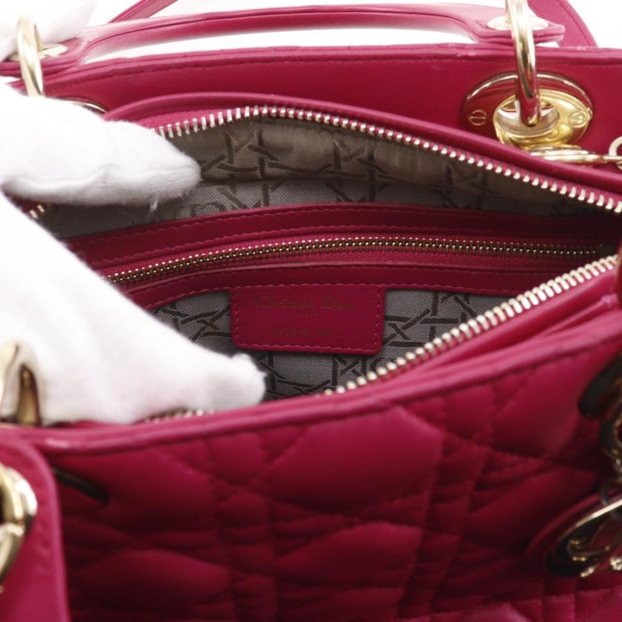 Dior クリスチャンディオール レディディオール ミディアム カナージュ