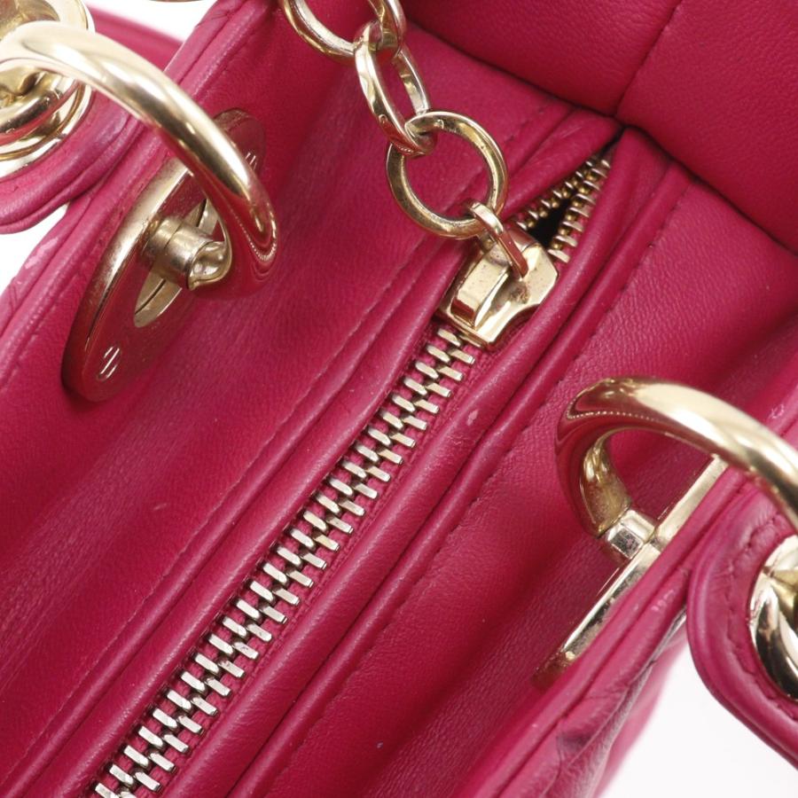Dior クリスチャンディオール レディディオール ミディアム カナージュ