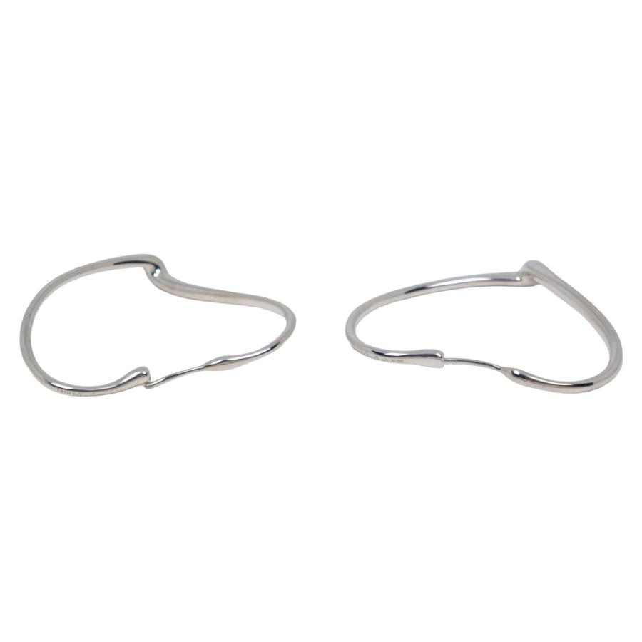 TIFFANY&Co.（ティファニー） オープンハート フープ ピアス シルバー