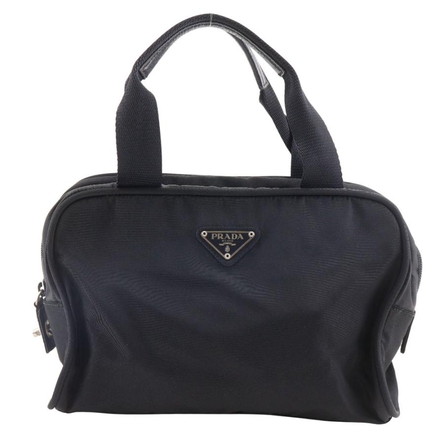 値下げ、希少！プラダ PRADA LUNA ROSSA ミニボストンバッグ PRADA（プラダ） ミニボストン ハンドバッグ ナイロン 黒 レディース