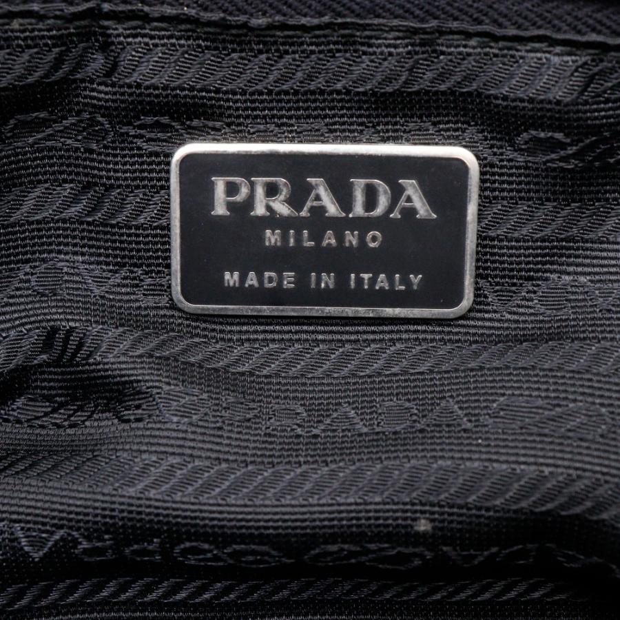 PRADA（プラダ） ミニボストン ハンドバッグ ナイロン 黒 レディース