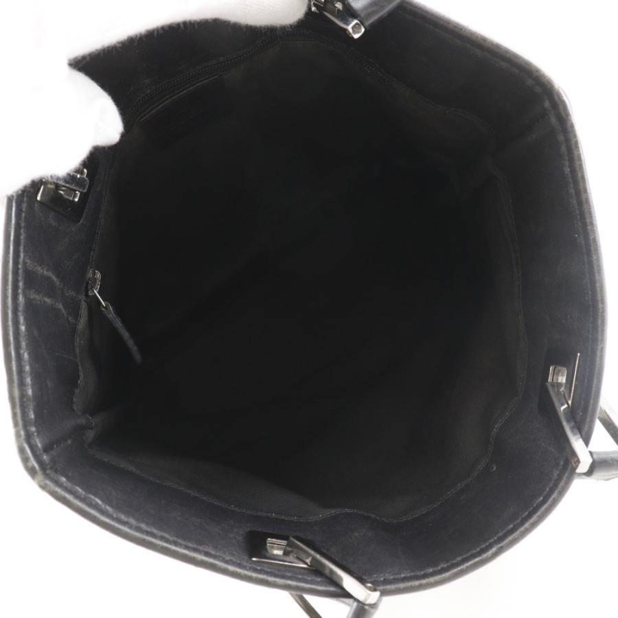 GUCCI（グッチ） GGデニム 31244 トートバッグ デニム 黒 レディース