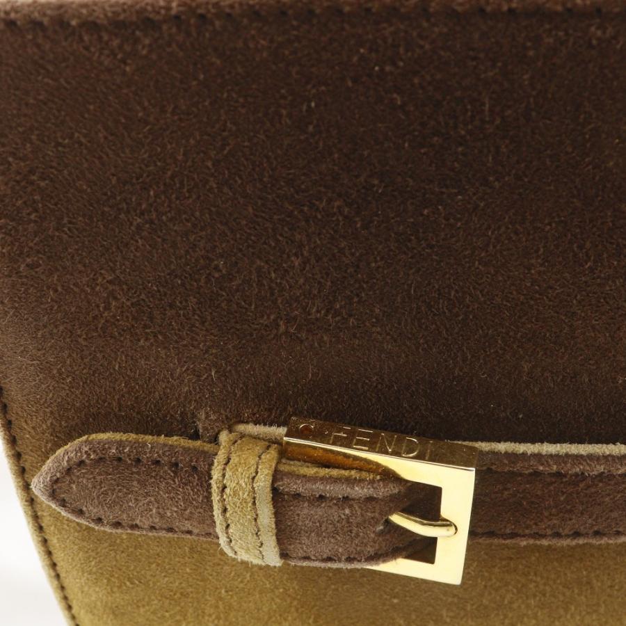 FENDI（フェンディ） ヴィンテージ ショルダーバッグ スウェード