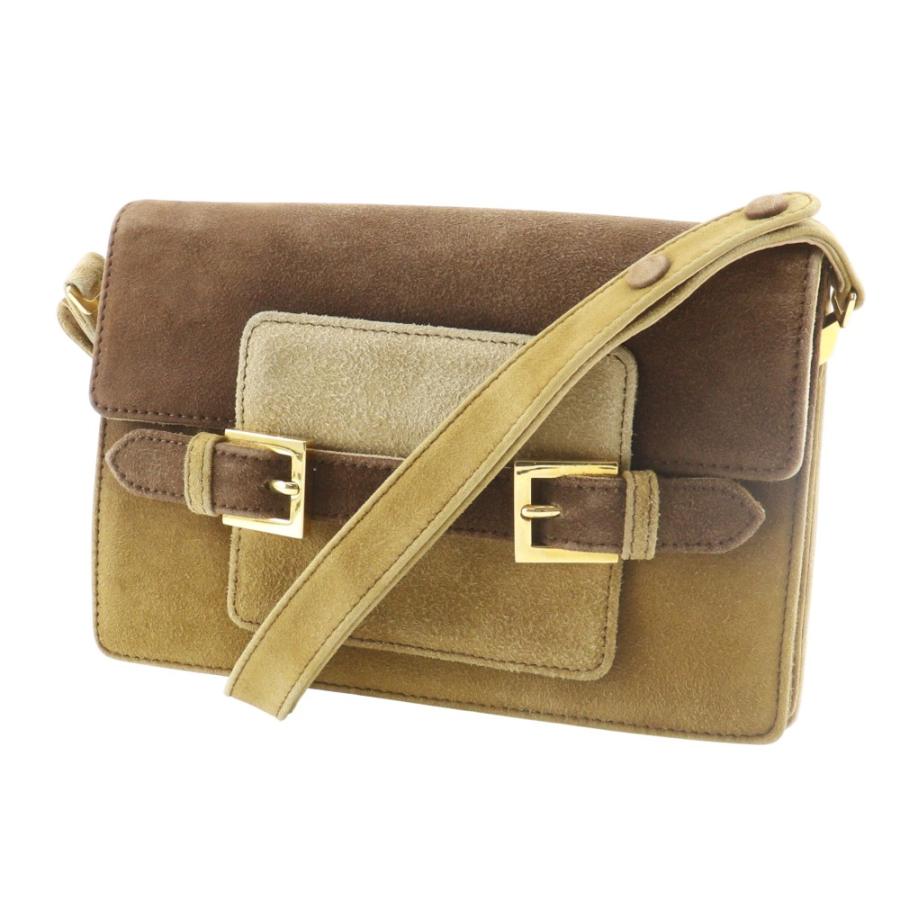 FENDI（フェンディ） ヴィンテージ ショルダーバッグ スウェード 