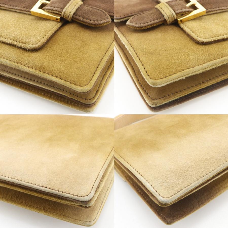 FENDI（フェンディ） ヴィンテージ ショルダーバッグ スウェード