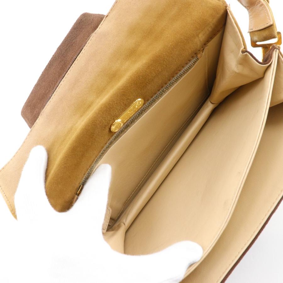 FENDI（フェンディ） ヴィンテージ ショルダーバッグ スウェード