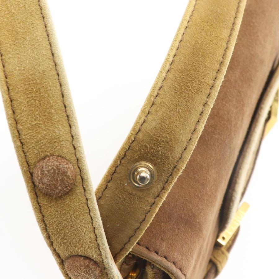FENDI（フェンディ） ヴィンテージ ショルダーバッグ スウェード
