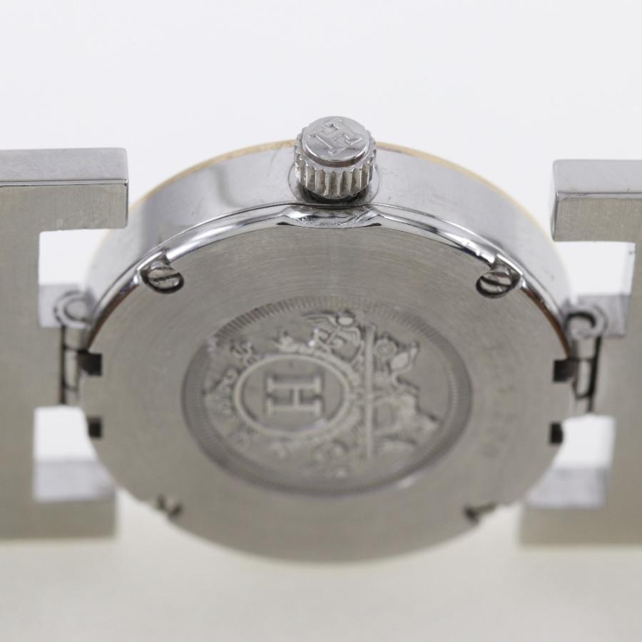 HERMES（エルメス） パプリカ PA1.220 □F 腕時計 SS×レザー クオーツ