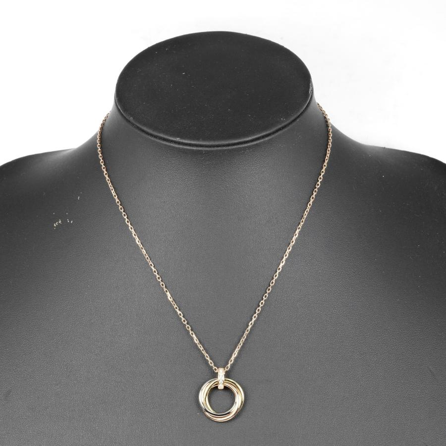 Cartier（カルティエ） トリニティ ネックレス K18ゴールド YG PG WG