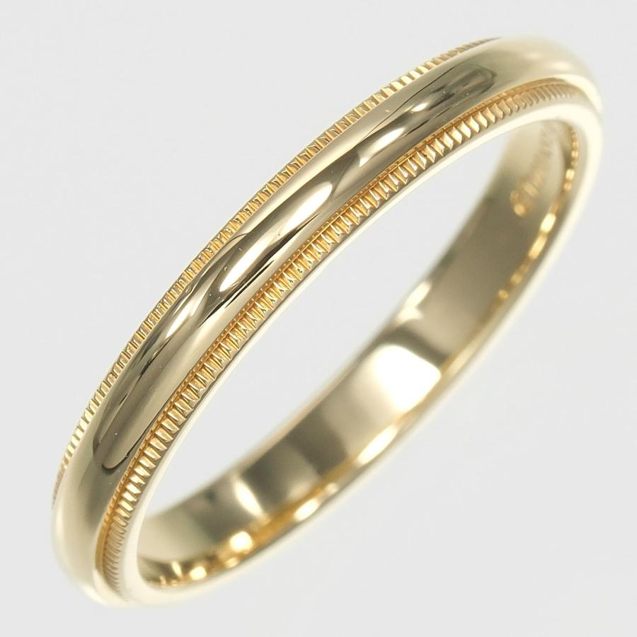 Tiffany & Co. ゴールドリング TIFFANY&Co.（ティファニー） リング トゥギャザー ミルグレイン 17号