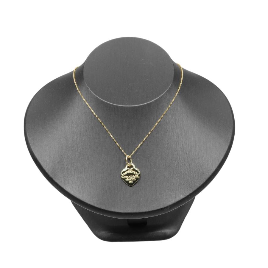 Tiffany & Co. リターントゥネックレスラウンド　k18YG TIFFANY&Co.（ティファニー） ネックレス リターントゥ ハートタグ