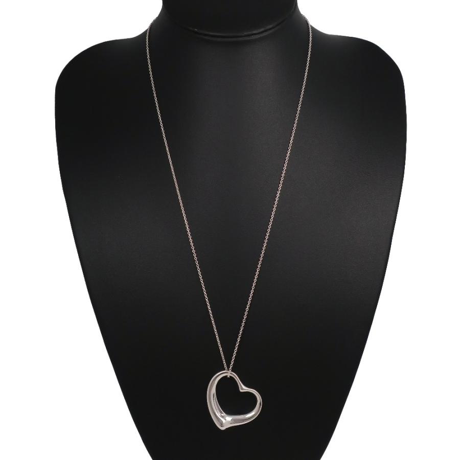 【希少品】Tiffany&Co.オープンハートネックレス27mmラージサイズ TIFFANY&Co.（ティファニー） オープンハート ラージ エルサ